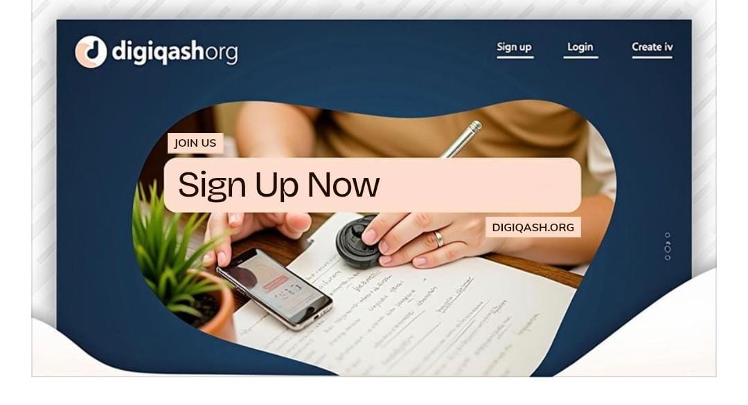 DIGIQASH SIGN UP